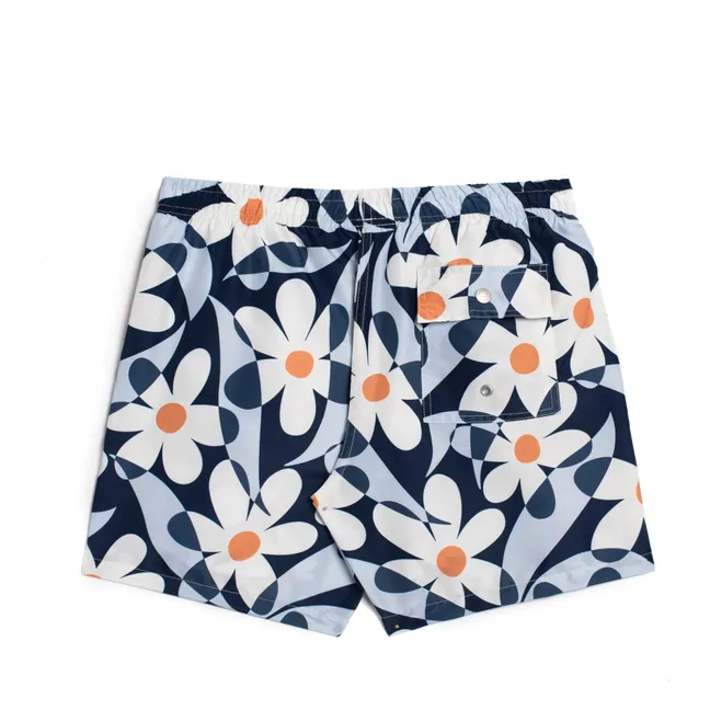 Bañador Daisy de fibra reciclada | Azul