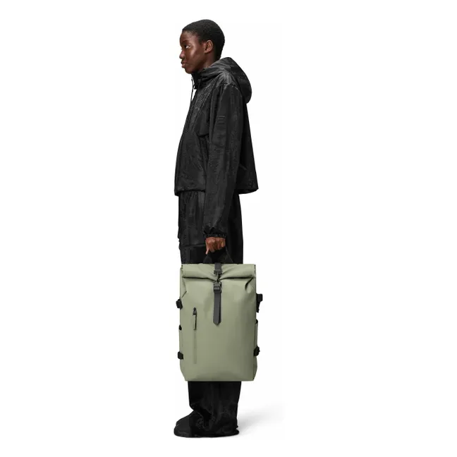 Rolltop Large Backpack W3 | Light khaki