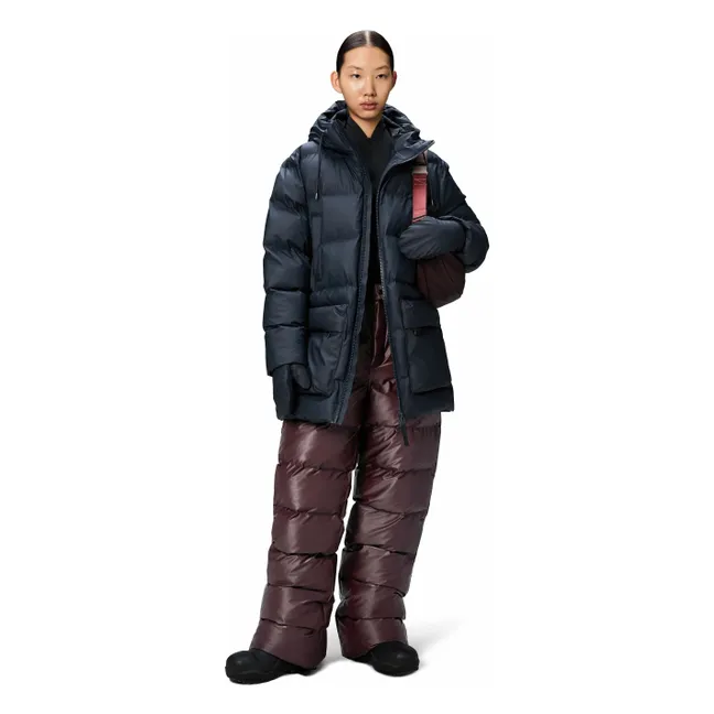 Doudoune Longue Cargo W3T4 | Bleu marine