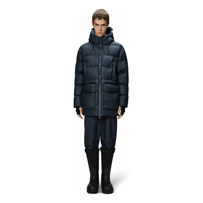 Doudoune Longue Cargo W3T4 | Bleu marine