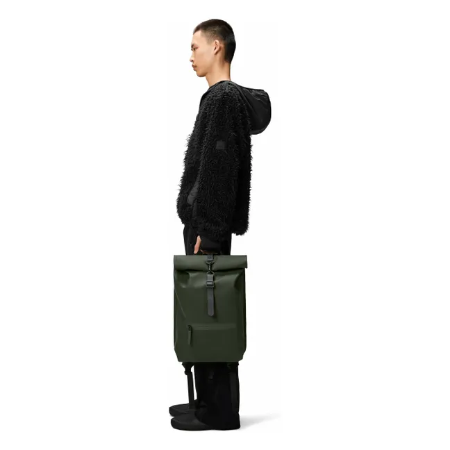 Mochila Rolltop W3 | Verde militare claro