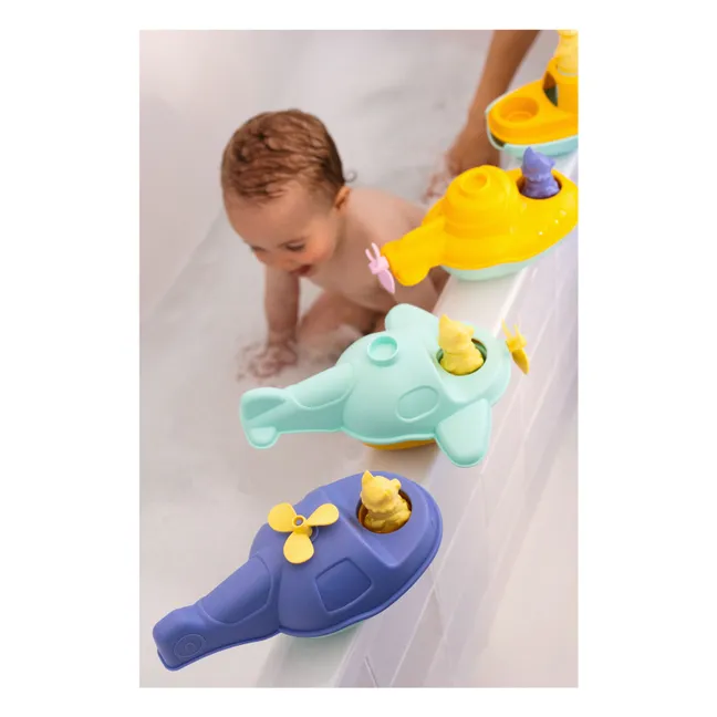 Hélicoptère pour le bain | Turquoise