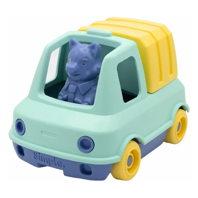 Müllwagen | Turquoise