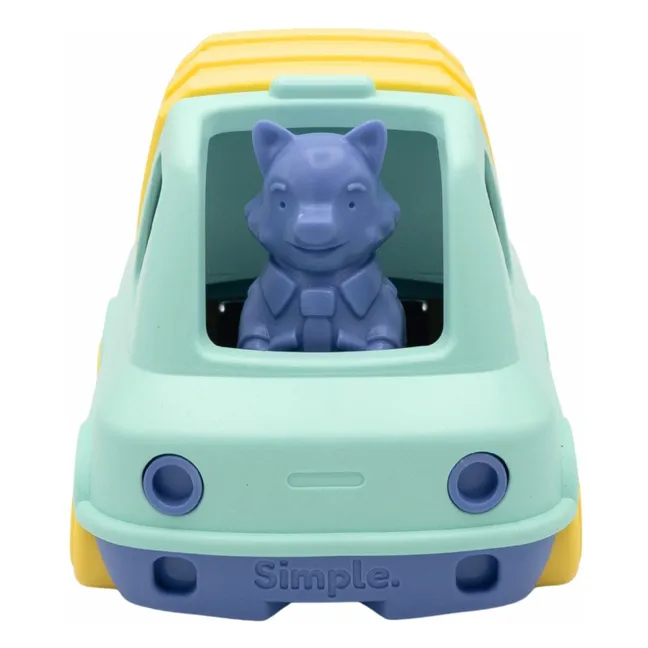 Müllwagen | Turquoise