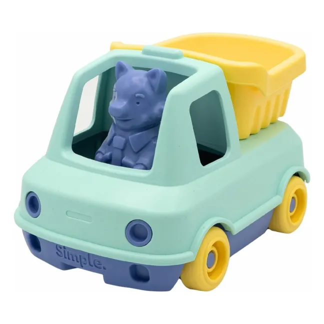 Camion benne | Turquoise