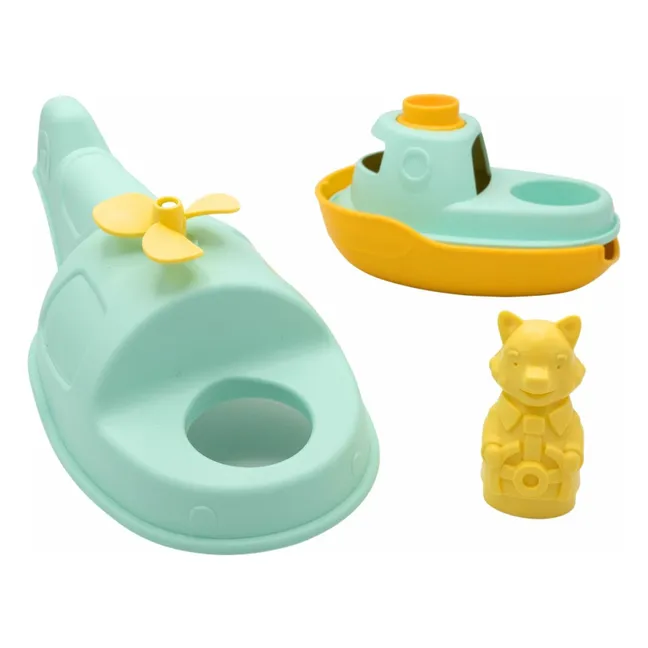 Hélicoptère pour le bain | Turquoise