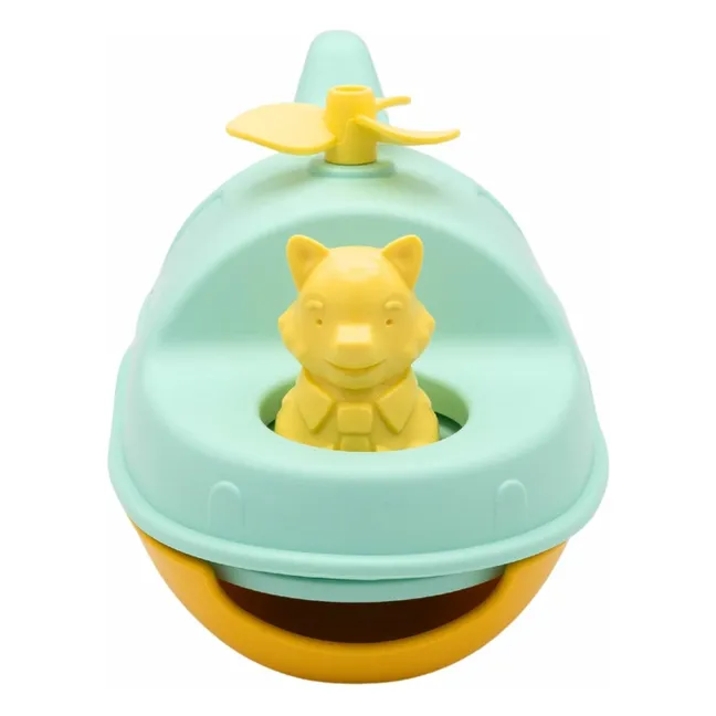 Hélicoptère pour le bain | Turquoise