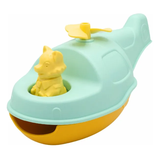 Hélicoptère pour le bain | Turquoise