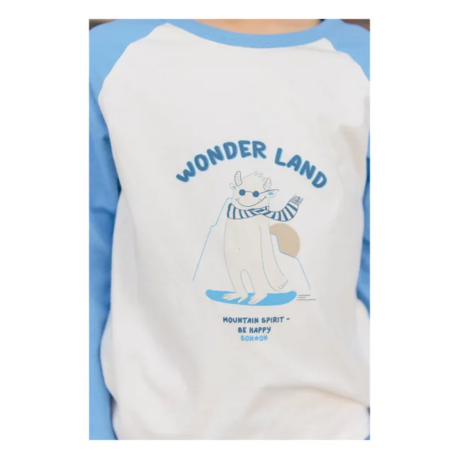 T-shirt Wonderland | Bleu