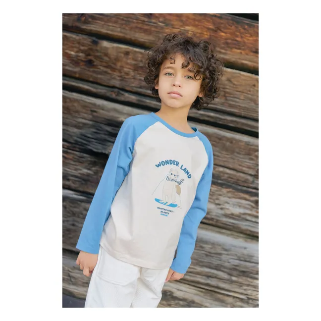 T-shirt Wonderland | Bleu