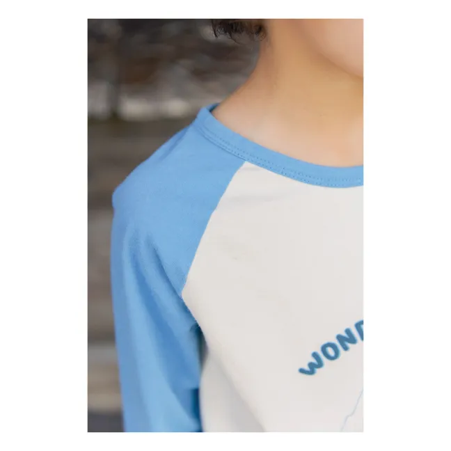 T-shirt Wonderland | Bleu