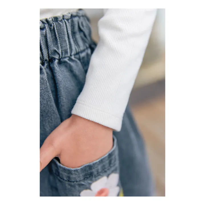 Mochi skirt | Denim grey- Product image n°7
