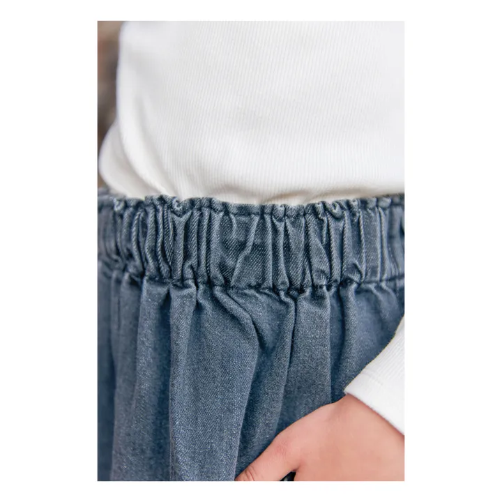 Mochi skirt | Denim grey- Product image n°6