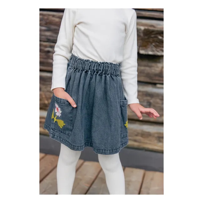 Jupe Mochi | Denim gris