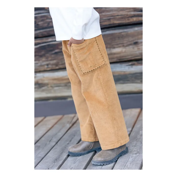 Pantalones de pana Lyocha | Camel- Imagen del producto n°5