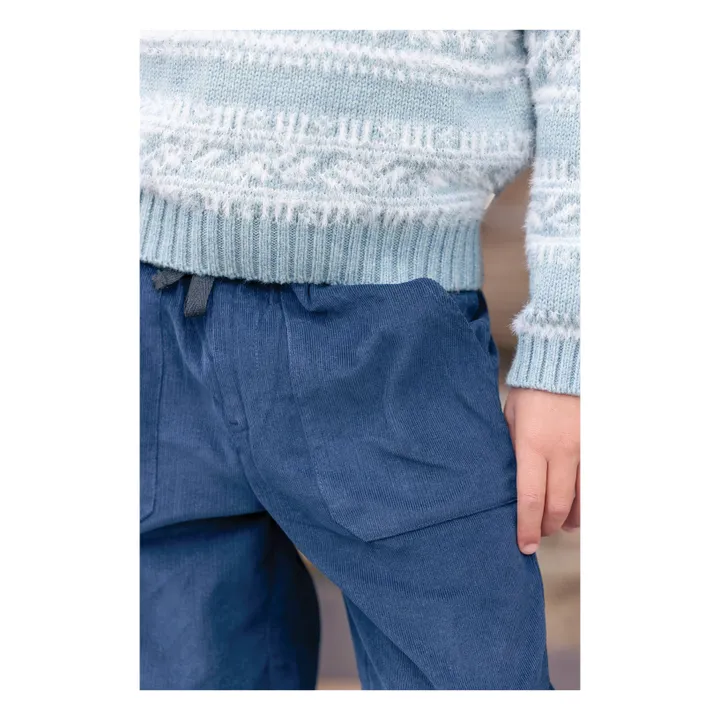 Pantalon Batcha | Bleu marine- Image produit n°6