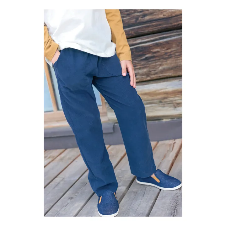 Pantalon Batcha | Bleu marine- Image produit n°2