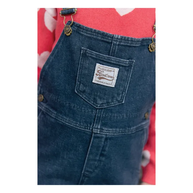 Salopette Moka | Denim gris