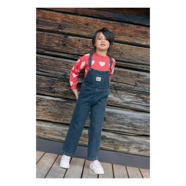 Salopette Moka | Denim gris