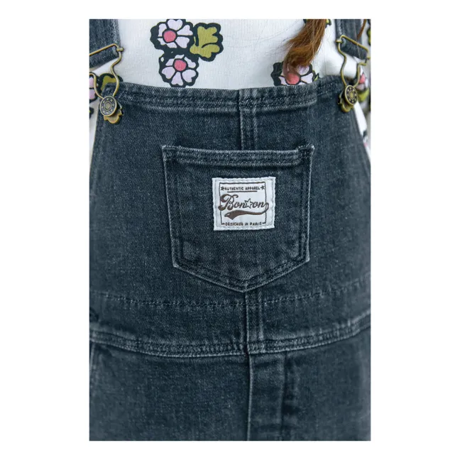 Salopette Moka | Denim gris