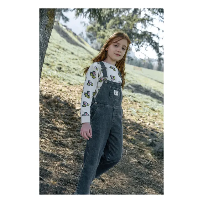 Salopette Moka | Denim gris