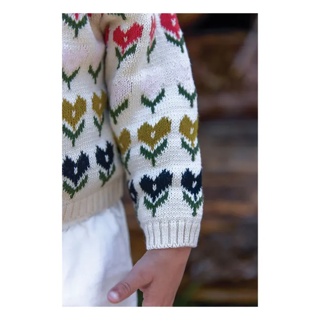 Cardigan Maligne Mini | Ecru