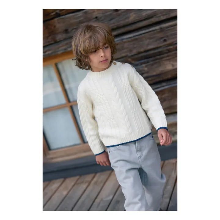 Maylon Wool Sweater | Ecru- Product image n°1