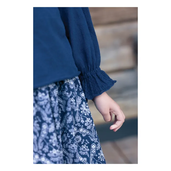 Margot sweater | Navy blue- Product image n°6