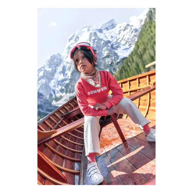 Sweatshirt Bulldog | Rosa