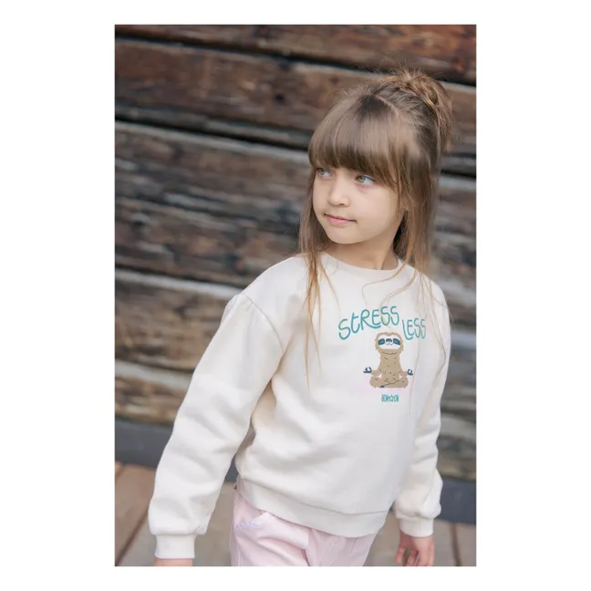 Sweatshirt Stress Less | Seidenfarben