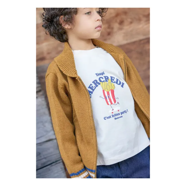 T-shirt Mercredi | Ecru