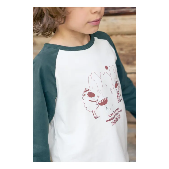 Camiseta Outdoor | Verde Oscuro- Imagen del producto n°2