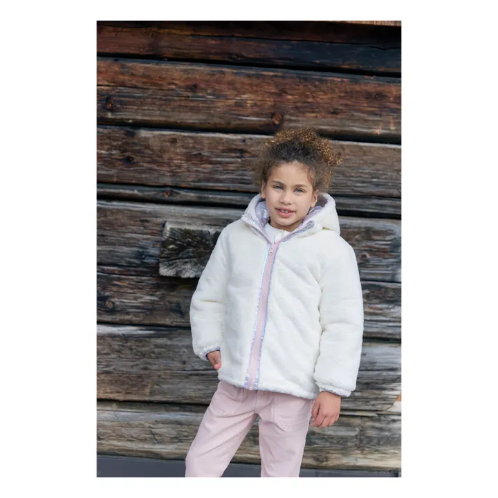 Chaqueta de plumón reversible Moove | Blanco- Imagen del producto n°0