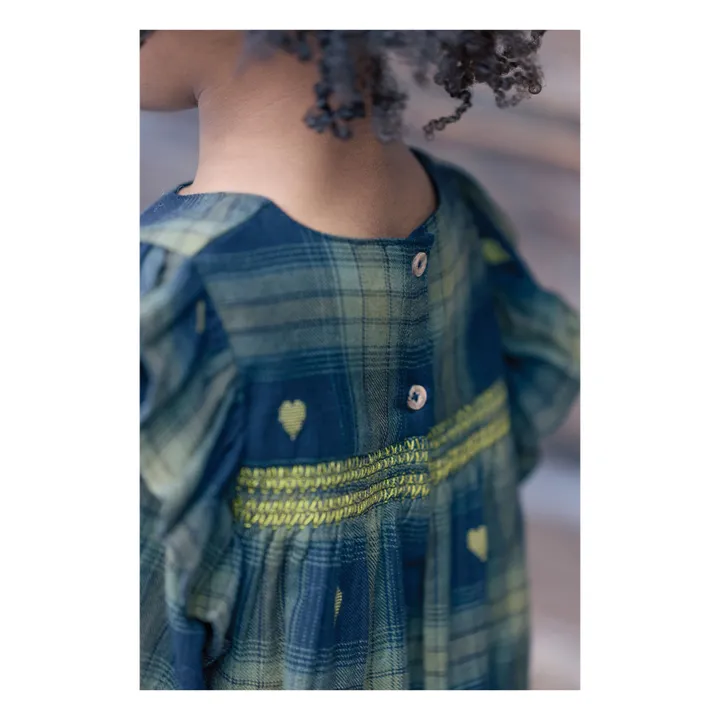 Robe Delia | Vert foncé- Image produit n°7