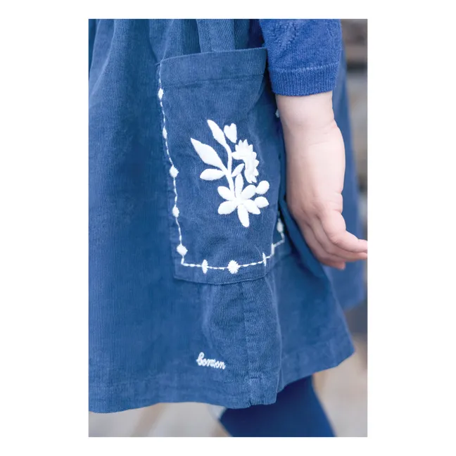 Jupe Ruche | Bleu marine