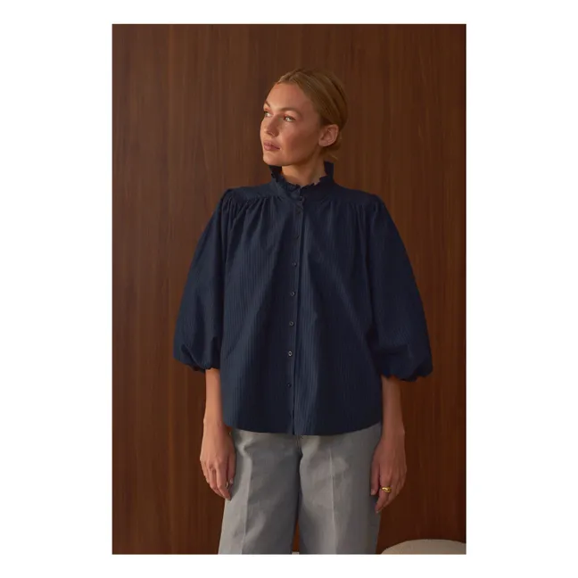 Pamina blouse - Women's collection | Navy blue