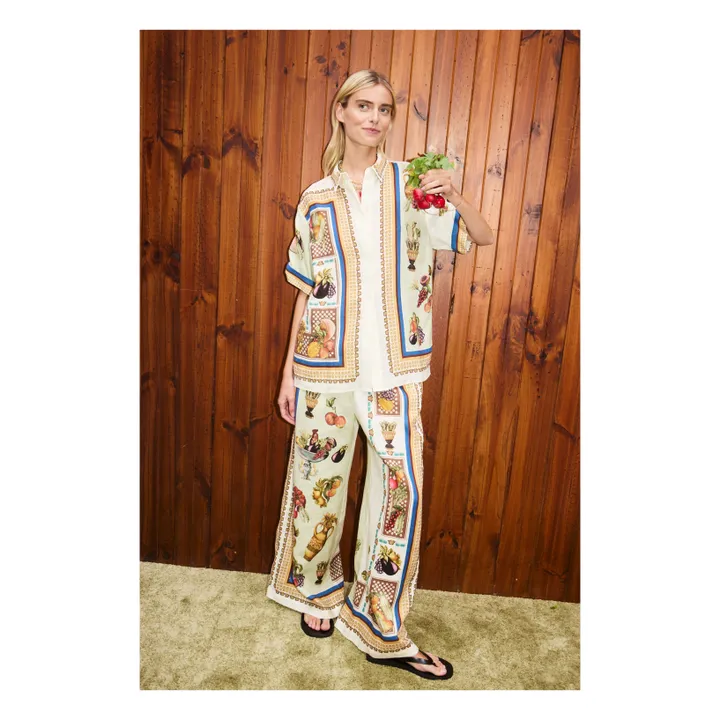 Chemise Mercado Lin | Ecru- Image produit n°2