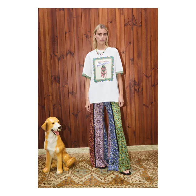 Katerina Chilli Bio-Baumwoll-T-Shirt | Cremefarben