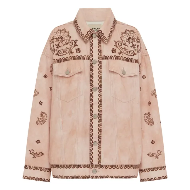Giacca in denim Akia | Rosa