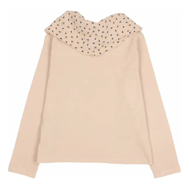 T-shirt Foulard Gaze de Coton Bio | Rose