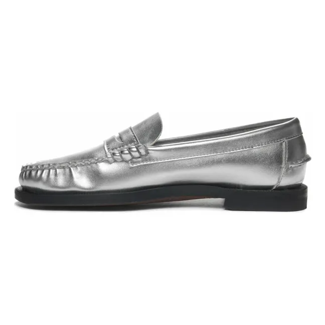 Mocassins Dan Métallisés | Argenté