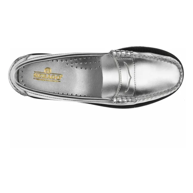 Mocasines Dan Metallic | Plateado