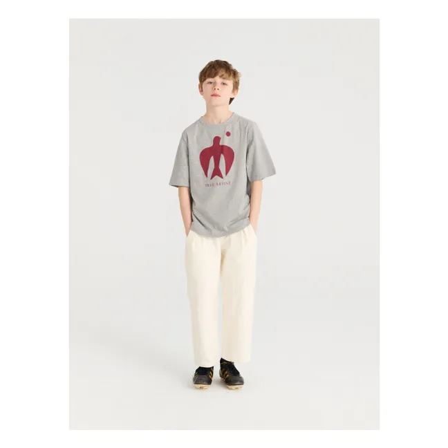 T-shirt N°5 | Gris chiné