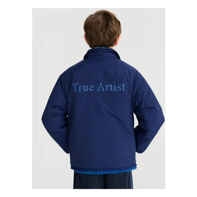 N°2 Chaqueta reversible | Azul