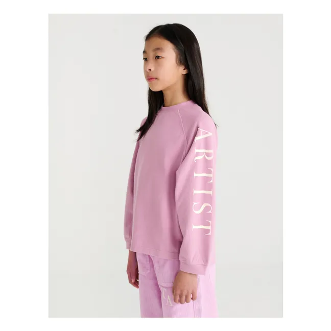 T-shirt N°12 Cotone organico | Rosa