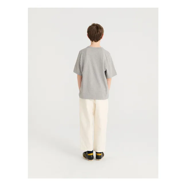 T-shirt N°5 | Gris chiné