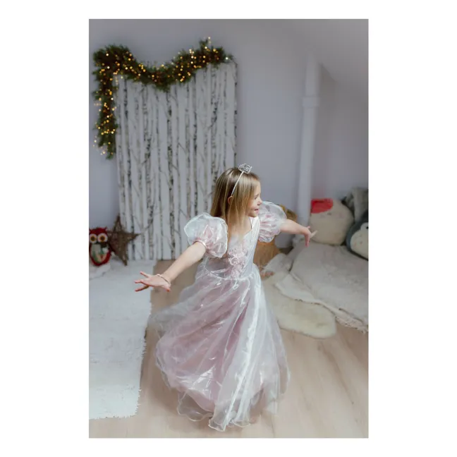 Vestido de princesa de platino | Rosa Pálido