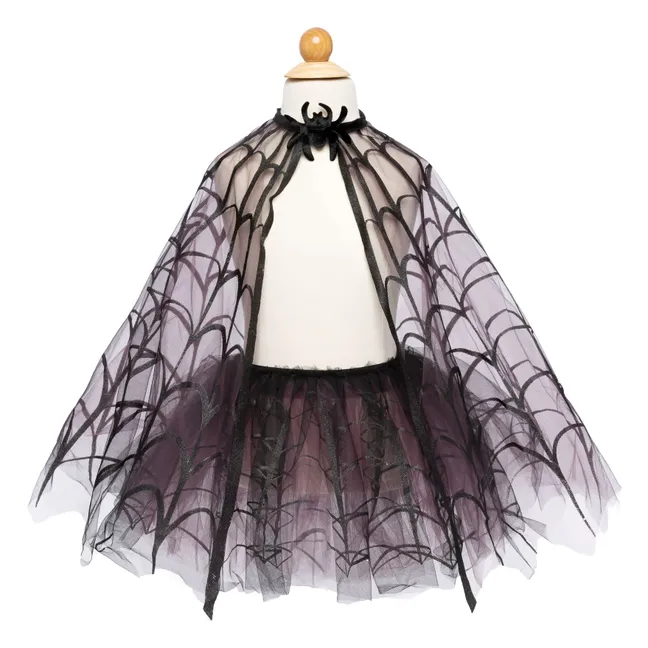Cape et tutu Toile d'araignée | Violet
