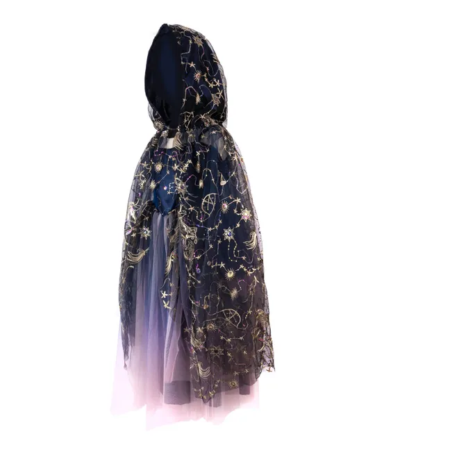 Mantello da fata incantatrice | Nero