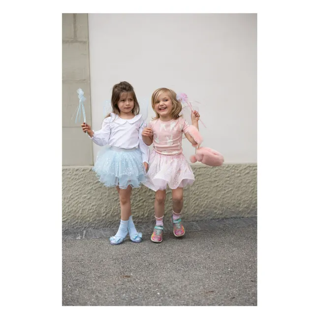 Skirt, wings and fairy wand | Light Blue